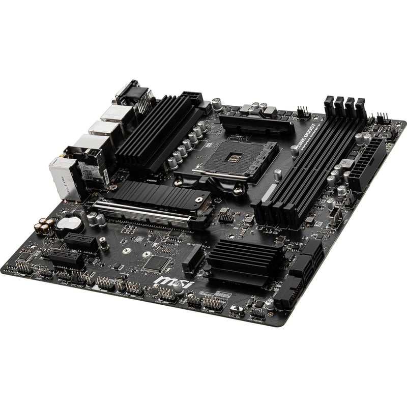 MSI B550M PRO-VDH WIFI Desktop Motherboard - AMD B550 Chipset - Socket AM4 - Micro ATX