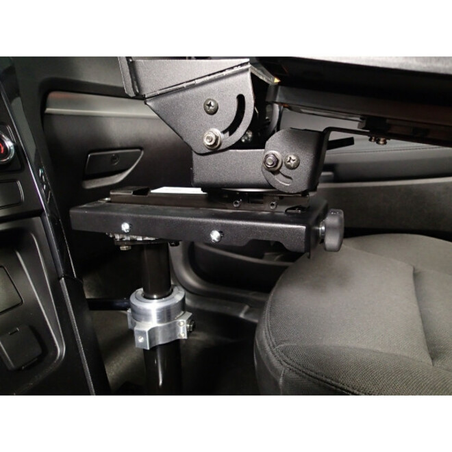 Havis Vehicle Mount for Notebook, Tablet - Black Powder Coat - Thumbnail 2