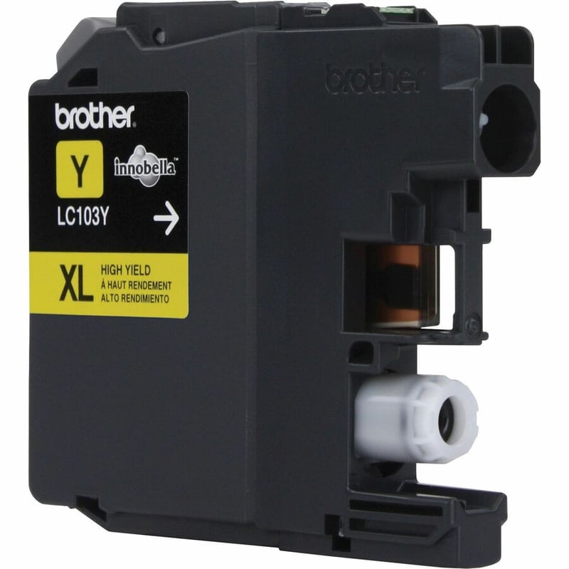 Brother Genuine Innobella LC103Y High Yield Yellow Ink Cartridge - Thumbnail 4