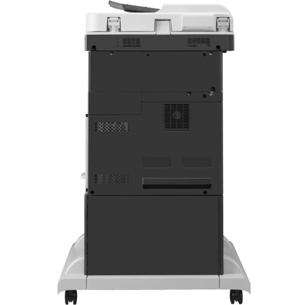 HP LaserJet 700 M725Z+ Laser Multifunction Printer-Monochrome-Copier/Fax/Scanner-41 ppm Mono Print-1200x1200 Print-Automatic Duplex Print-200000 Pages Monthly-4100 sheets Input-Color Scanner-600 Optical Scan-Monochrome Fax-Gigabit Ethernet Ethernet - Thumbnail 4