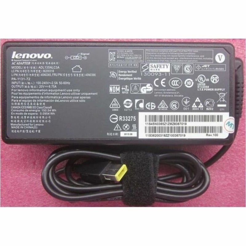 LENOVO AC ADAPTER 135 W 20 V DC OUTPUT - Thumbnail 3