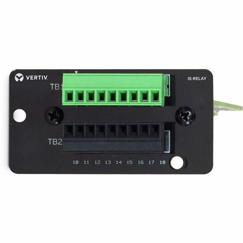 Vertiv Liebert IntelliSlot Relay Card - Remote Monitoring Adapter - Thumbnail 3