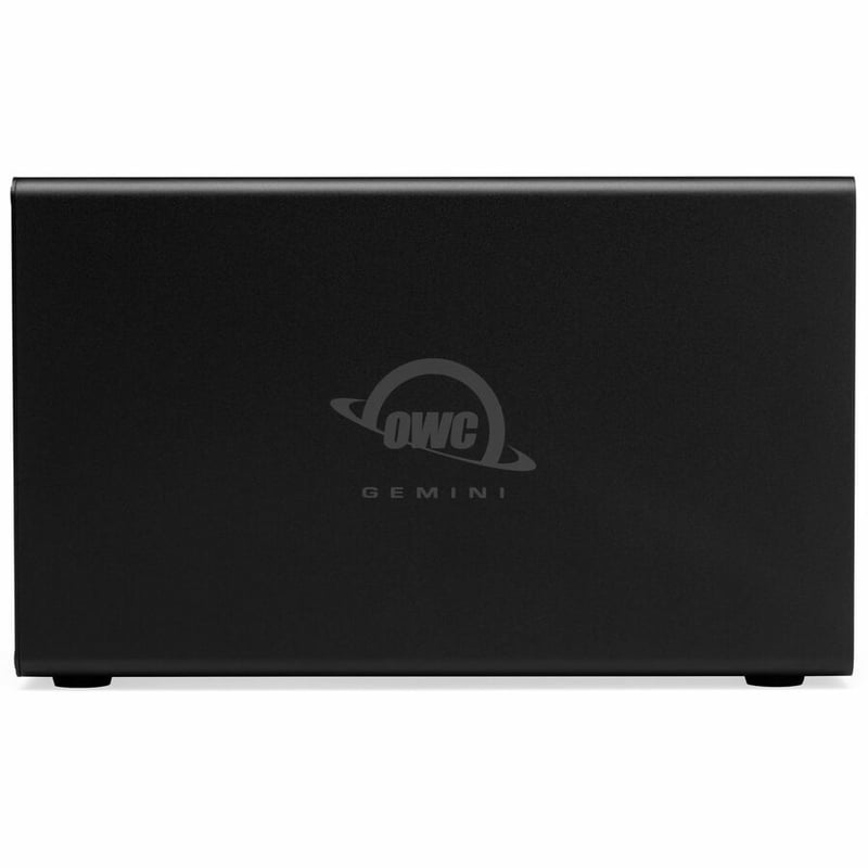 OWC GEMINI 4TB THUNDERBOLT 40GB/S DOCK AND DUAL-DRIVE SSD RAID STORAGE SOLUTION - Thumbnail 3