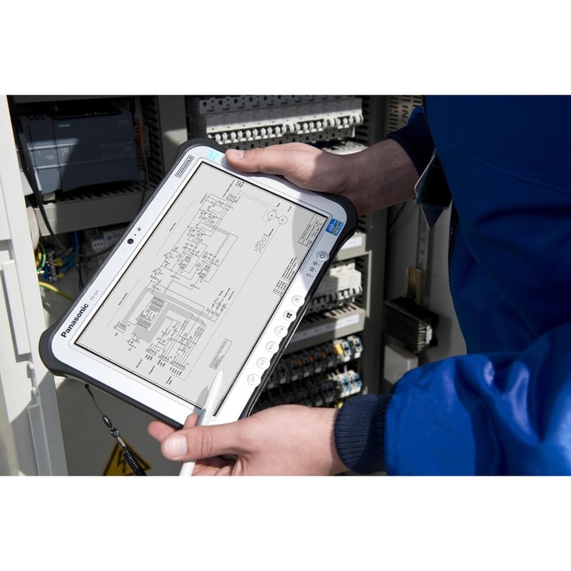 Panasonic TOUGHPAD FZ-G1 FZ-G1P5480VM Tablet - 10.1" - 8 GB - 256 GB SSD - Windows 10 Pro - 4G