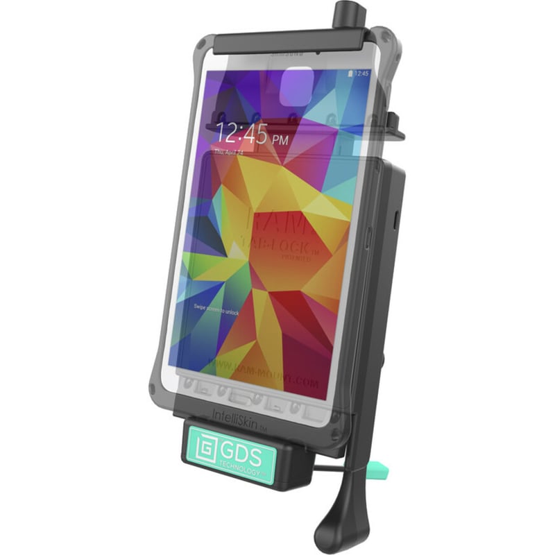 RAM Mounts GDS Locking Vehicle Dock for Samsung Tab 4 8.0 - Thumbnail 3