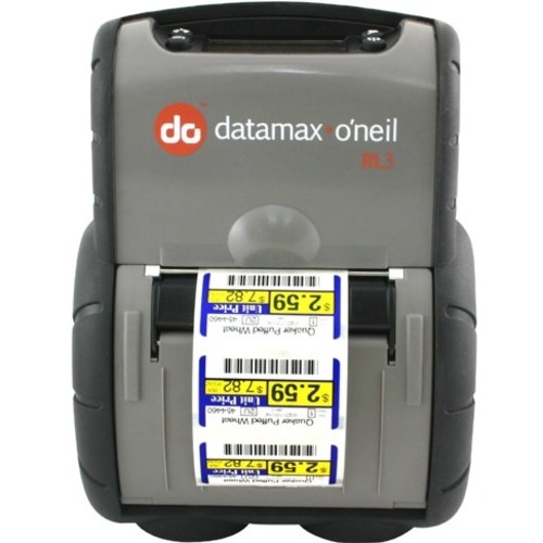 Datamax-O'Neil RL3 Direct Thermal Printer - Monochrome - Portable - Label Print - USB - Serial - Bluetooth - Battery Included