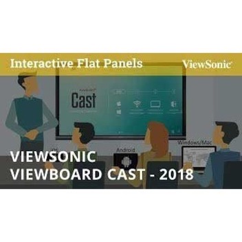 ViewSonic IFP7550 75 Inch ViewBoard 4K Interactive Flat Panel Display with 20-Point Touch, Integrated Microphone and HDMI, RJ45 - Thumbnail 3