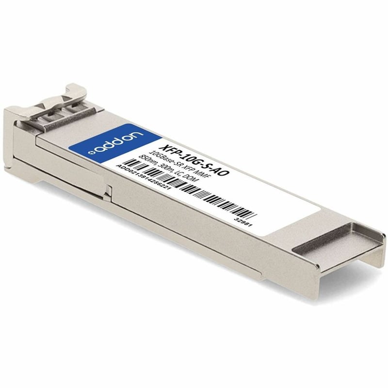 AddOn Juniper Networks XFP-10G-S Compatible TAA Compliant 10GBase-SR XFP Transceiver (MMF, 850nm, 300m, LC, DOM) - Thumbnail 3