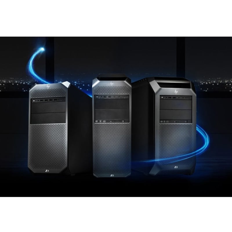 HP Z6 G4 Workstation - Intel Xeon W-3223 - 128 GB - Tower - Black