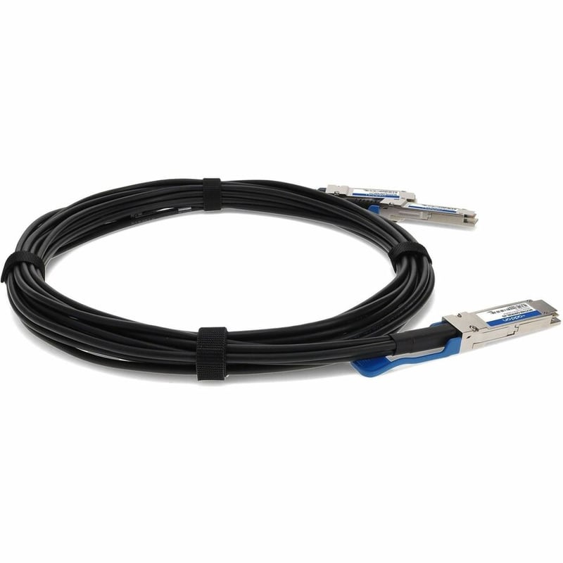 AddOn Mellanox® Compatible TAA Compliant 100GBase-CU QSFP28 to 2xQSFP28 Direct Attach Cable (Passive Twinax, 3m) - Thumbnail 5