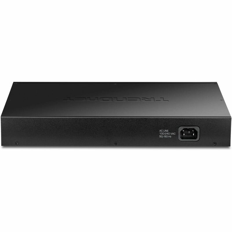 TRENDnet TPE-BG102g- 10-Port Gigabit 240W PoE++ Switch with 4 x 95W PoE++ Ports- 4 x 30W PoE+ Ports- 2 Gigabit SFP Slots, 240W PoE Budget- 1U 19" Rack Mountable - Thumbnail 2
