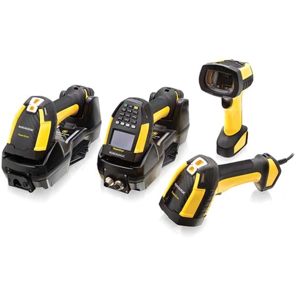 DATALOGIC HANDHELD BARCODE READER 1D/2D LASER BLACK YELLOW - Thumbnail 3