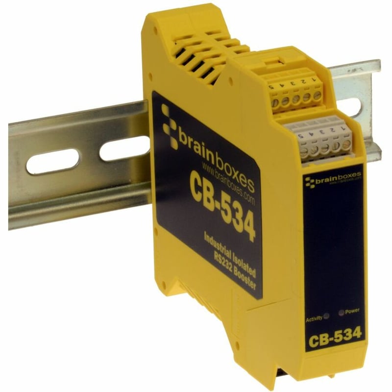 Brainboxes Industrial Isolated RS232 Booster - Thumbnail 3