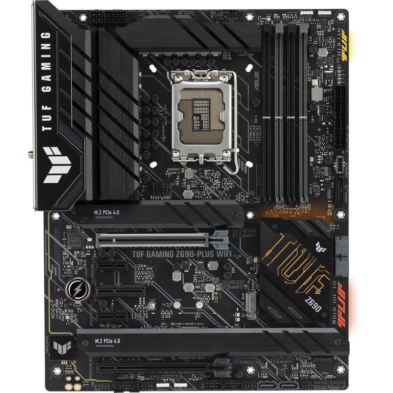 TUF GAMING Z690-PLUS WIFI Gaming Desktop Motherboard - Intel Z690 Chipset - Socket LGA-1700 - Intel Optane Memory Ready - ATX - Thumbnail 2