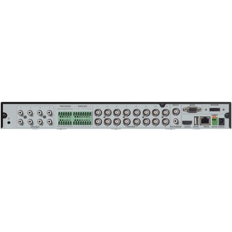 Speco 24 Channel Hybrid Digital Video Recorder 16 HD-TVI Channels plus 8 IP Channels - 8 TB HDD - Thumbnail 2