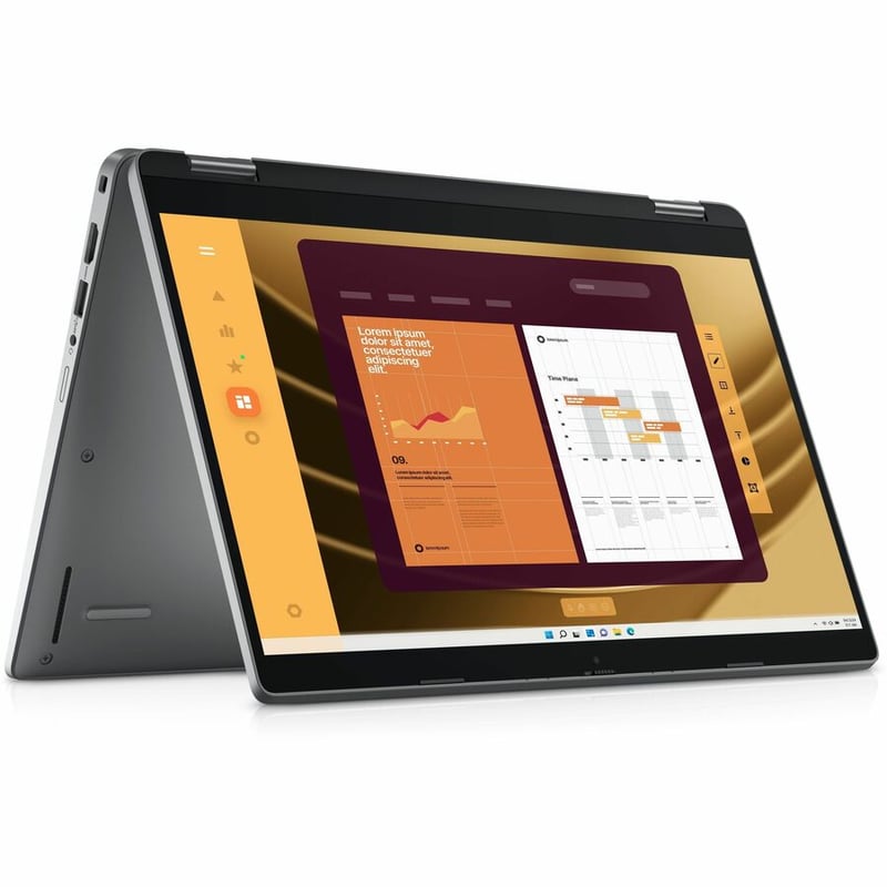 Dell Latitude 5000 5350 13.3" Touchscreen Convertible 2 in 1 Notebook - Full HD - 60 Hz - Intel Core Ultra 7 165U - 32 GB - 512 GB SSD - Gray - Thumbnail 5