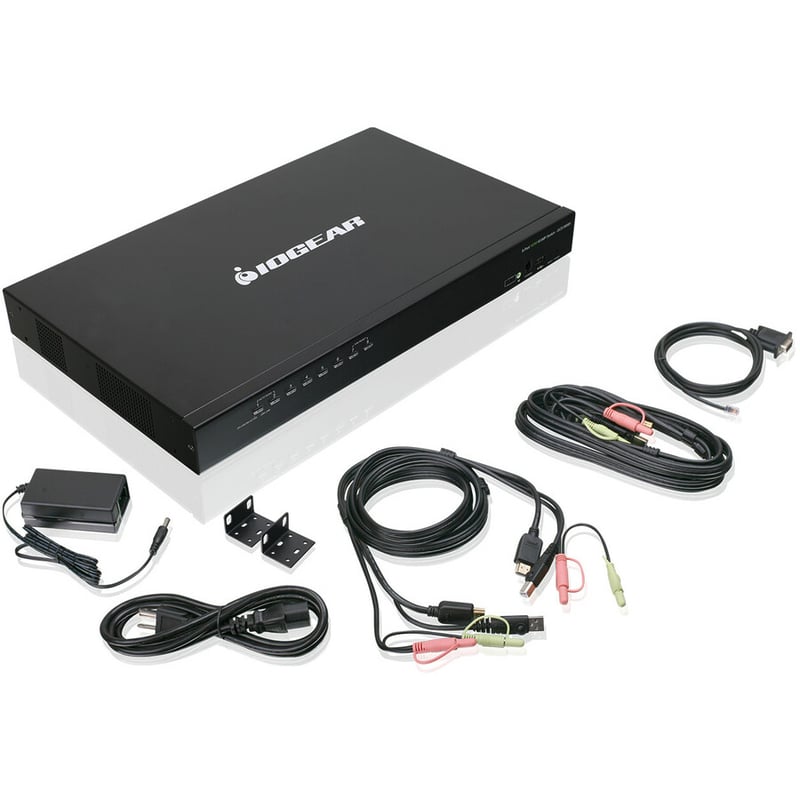 IOGEAR 8-Port USB HDMI KVM Switch with Audio (TAA Compliant) - Thumbnail 2