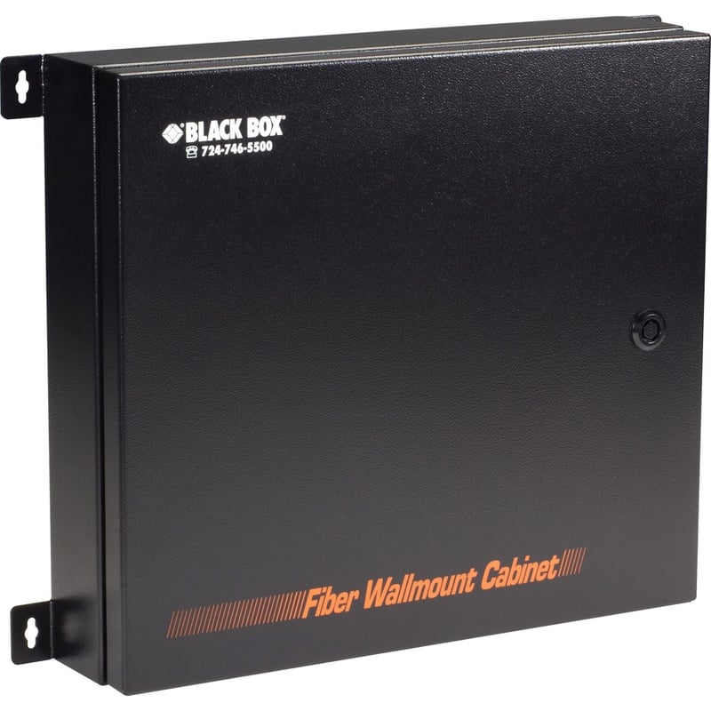 Black Box JPM4000 Series NEMA-4 Rated Fiber Optic Wallmount Enclosure - 4-Slot - Thumbnail 2