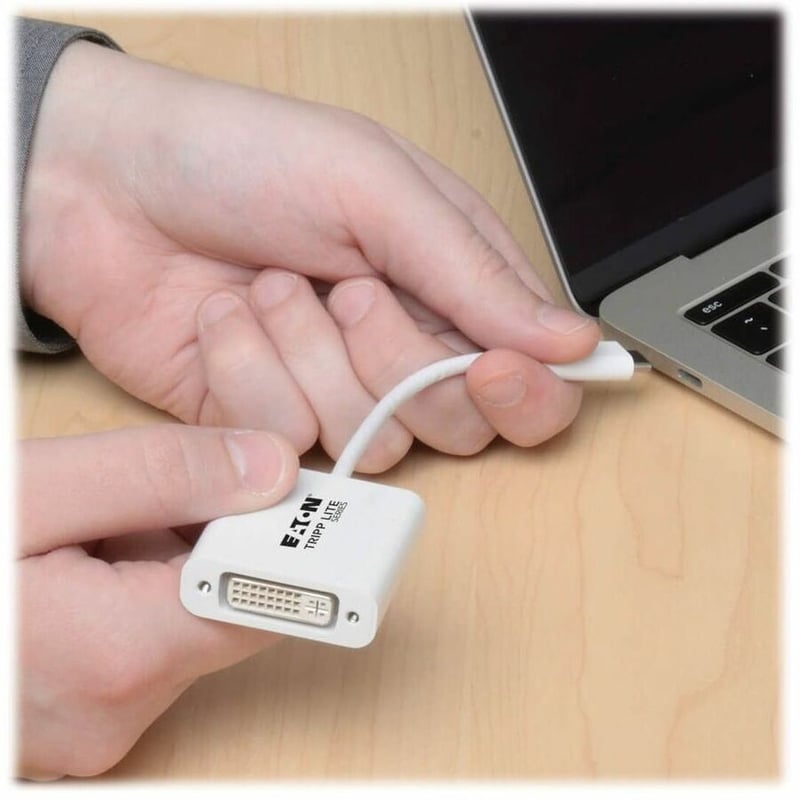 Tripp Lite by Eaton USB C to DVI Video Adapter Converter 1080p, M/F, USB-C to DVI, USB Type-C to DVI, USB Type C to DVI 6in
