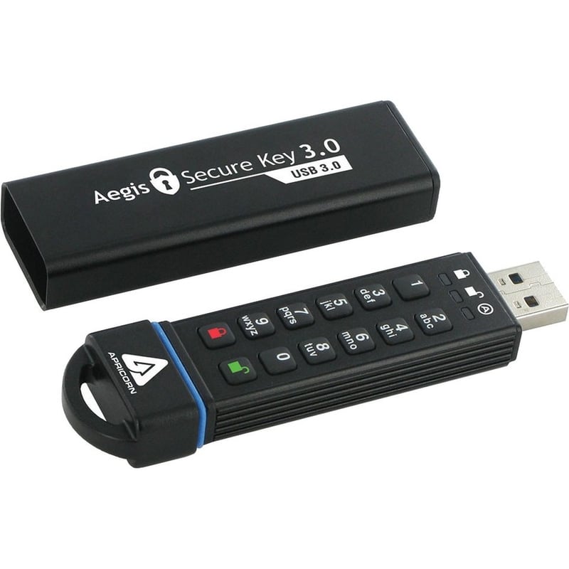 Apricorn Aegis Secure Key 3.0 - USB 3.0 Flash Drive - Thumbnail 4
