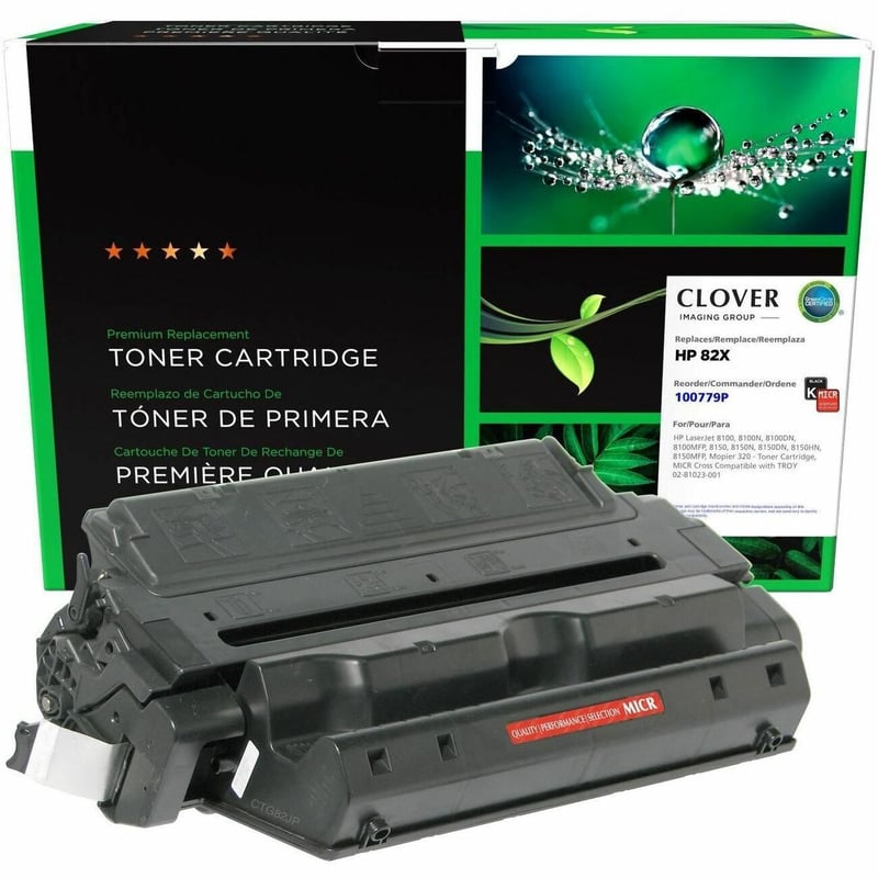 Clover Imaging Remanufactured MICR Toner Cartridge for HP C4182X, TROY 02-81023-001 - Thumbnail 1