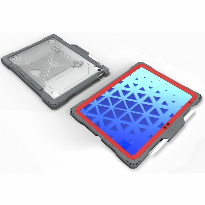 SHIELD EXTREME-X2 FOR IPAD 10 10.9 (2022) (RED BEZEL-GRAY CASE) - Thumbnail 2