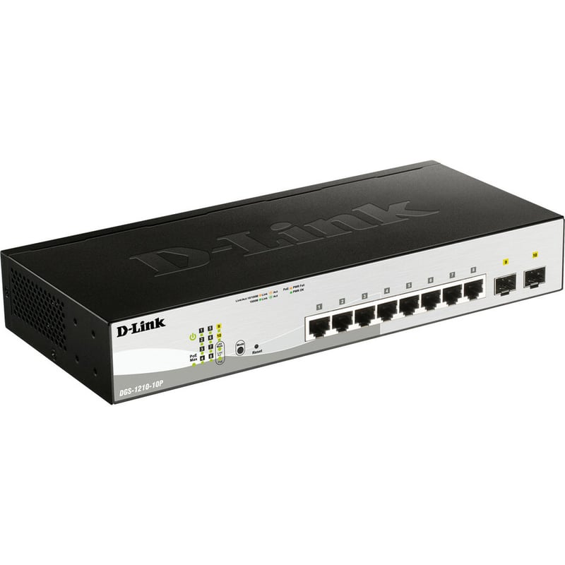 D-Link DGS-1210-10MP Ethernet Switch - Thumbnail 2