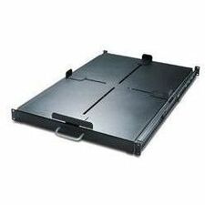 APC by Schneider Electric Sliding Shelf 200lbs/91kg Black - Thumbnail 1