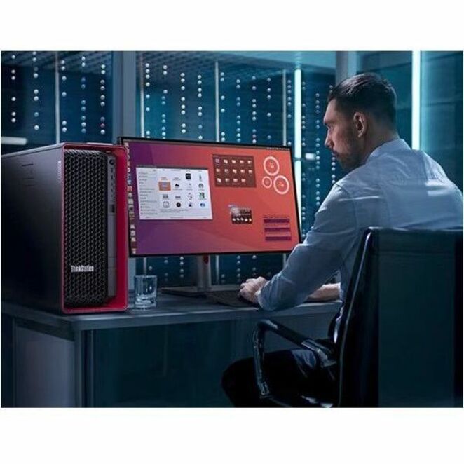 Lenovo ThinkStation P7 30F3006DUS Workstation - 1 x Intel Xeon w7-3455 - 64 GB - 2 TB SSD - Thumbnail 3