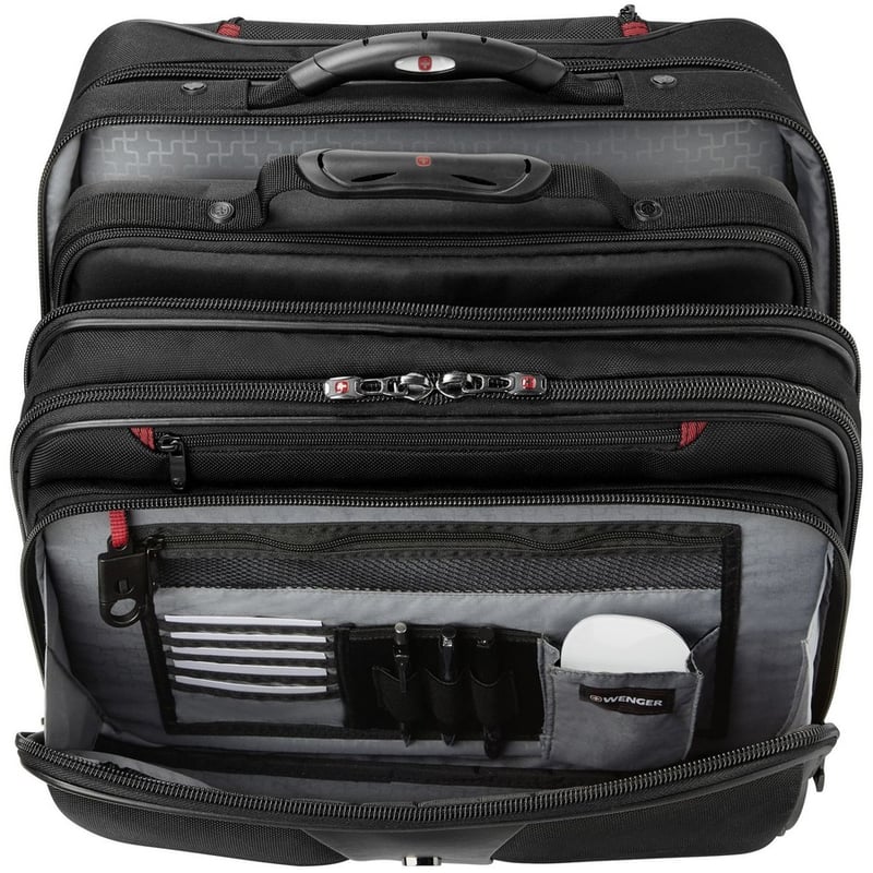 WENGER PATRIOT II ROLLER BLACK 2 PIECE SET - Thumbnail 3