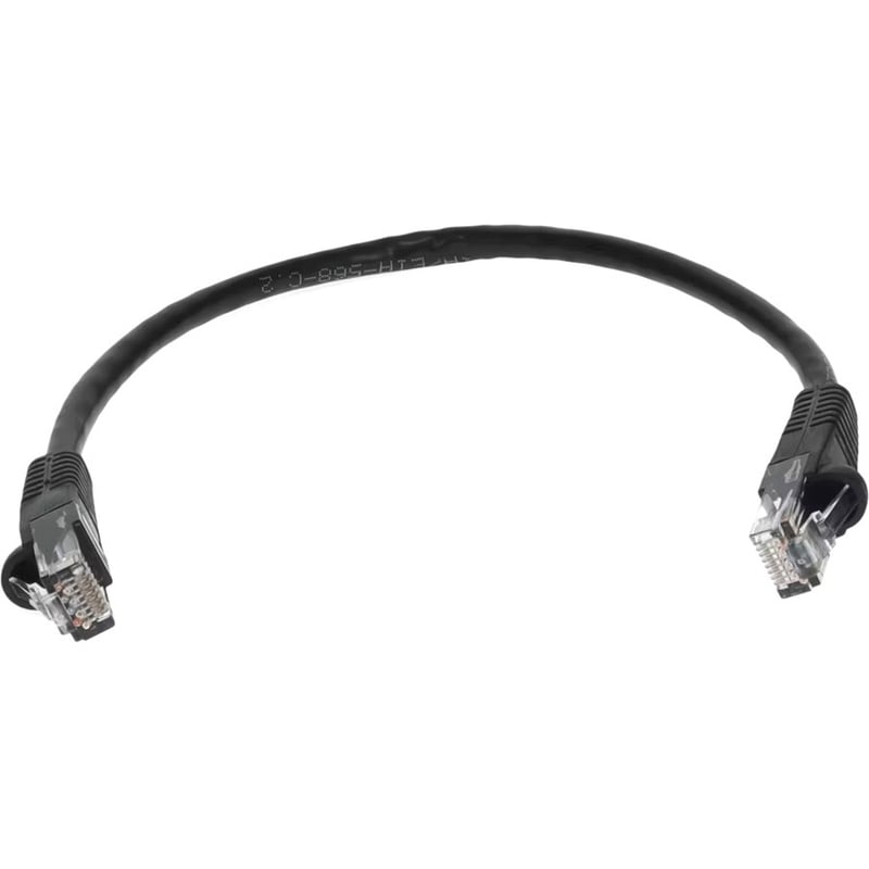 AddOn 6ft Brown CAT 6 PVC Ethernet Cable Snagless Bubble Boot RJ-45 M/M - Thumbnail 1