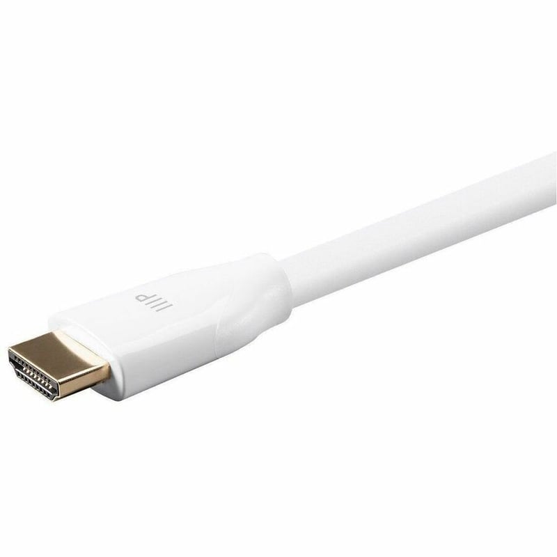 MONOPRICE 4K CERTIFIED PREMIUM HIGH SPEED HDMI CABLE 3FT - 18GBPS WHITE - Thumbnail 4