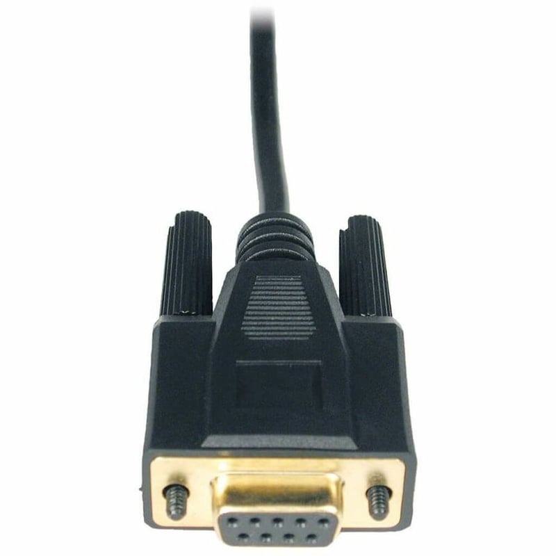Tripp Lite by Eaton Null Modem Serial DB9 Serial Cable (DB9 F/F) 6 ft. (1.83 m) - Thumbnail 2