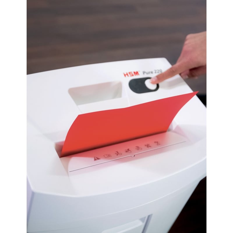 HSM Pure 220c Cross-Cut Shredder - Thumbnail 5