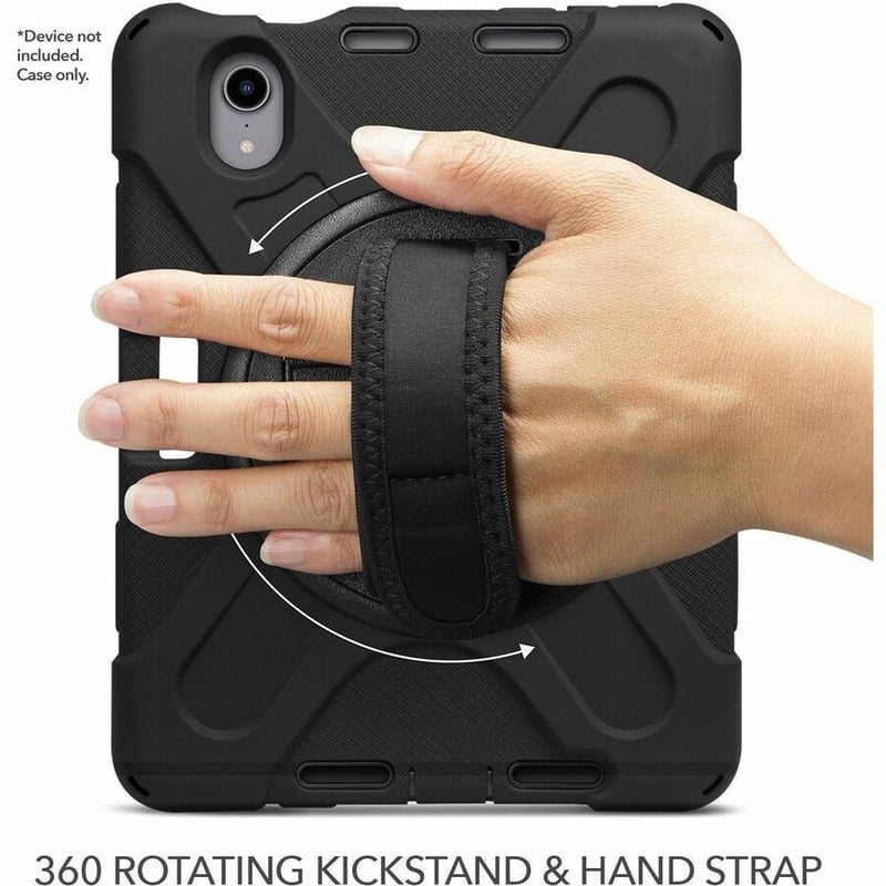 CELLAIRIS - APPLE RAPTURE RUGGED - IPAD MINI 7 /6 W/ KICKSTAND & HAND STRAP BLAC - Thumbnail 2