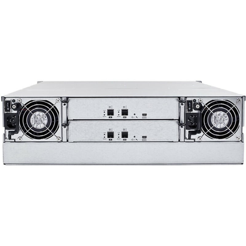 Infortrend JB 3016 Drive Enclosure - 12Gb/s SAS Host Interface - 3U Rack-mountable - Thumbnail 4