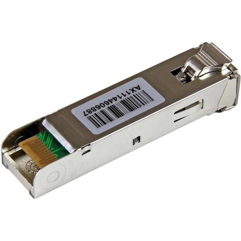 StarTech.com MSA Uncoded SFP Module - 1000BASE-SX - 1GE Gigabit Ethernet SFP 1GbE Multi Mode Fiber (MMF) Optic Transceiver - 550m DDM - Thumbnail 2