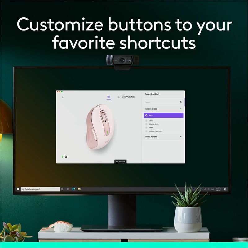 Logitech Signature M650 (Rose) - Thumbnail 4