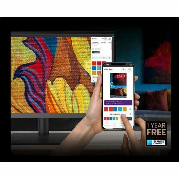 BENQ 4K 27IN IPS MONITOR 62HZ DARK GREY3840X21602.5WX2USB-C - Thumbnail 5