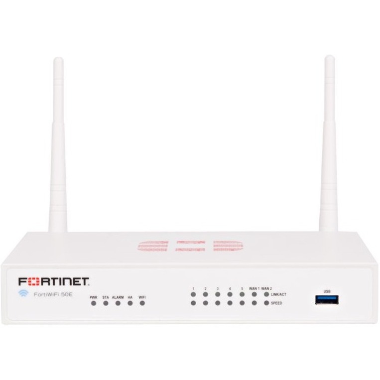 Fortinet FortiWifi FWF-50E Network Security/Firewall Appliance - Thumbnail 2