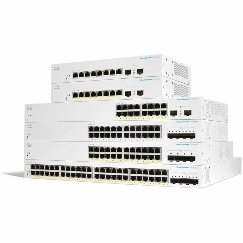 CBS220 SMART 48-PORT GE, 4X1G SFP REMANUFACTURED