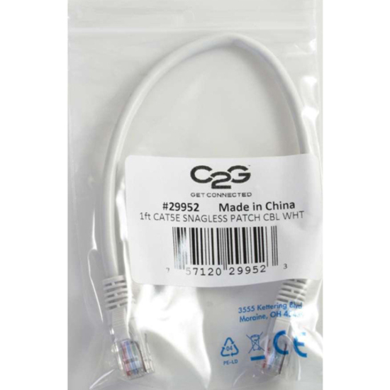 ETHERNET CABLE - UNSHIELDED TWISTED PAIR (UTP) - MALE LEFT GENDER - MALE RIGHT G - Thumbnail 5