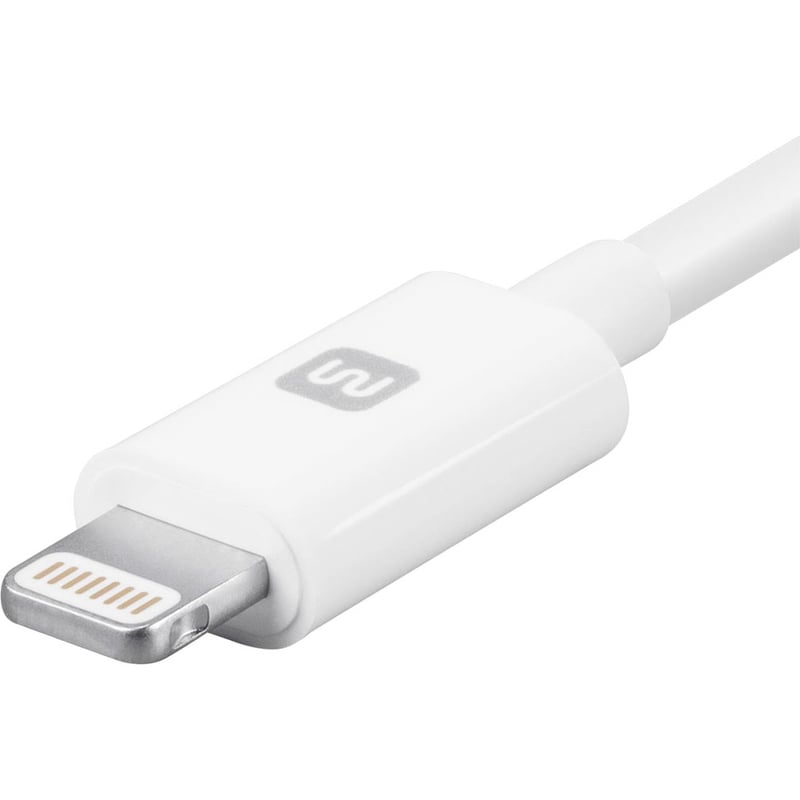 SELECT SERIES APPLE MFI CERTIFIED LIGHTNING TO USB CHARGE & SYNC CABLE, 10FT WHI - Thumbnail 3