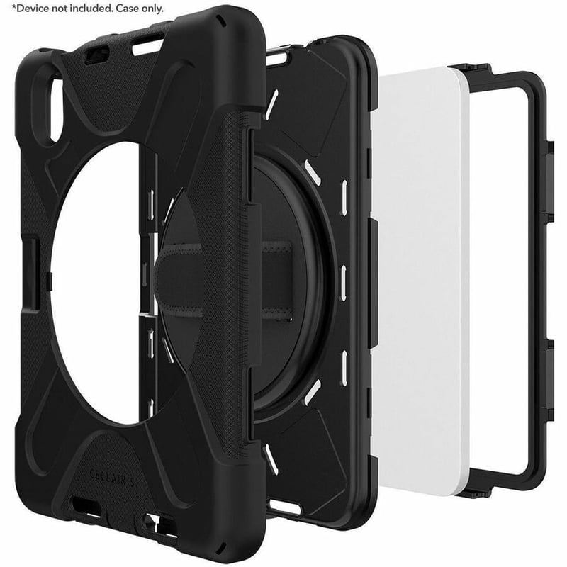 CELLAIRIS - APPLE RAPTURE RUGGED - IPAD MINI 7 /6 W/ KICKSTAND & HAND STRAP BLAC - Thumbnail 5