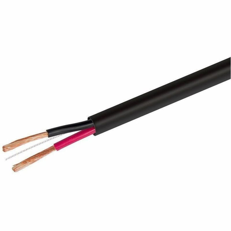 MONOPRICE SPEAKER WIRE, CMP RATED, 2-CONDUCTOR, 12AWG, 1000FT, BLACK - Thumbnail 2