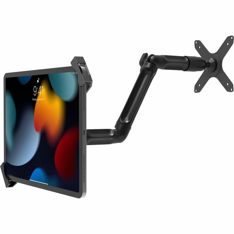 CTA Digital Custom Flex Security Wall Mount for 7-14 Inch Tablets, including iPad 10.2-inch (7th/ 8th/ 9th Gen.) - Thumbnail 2