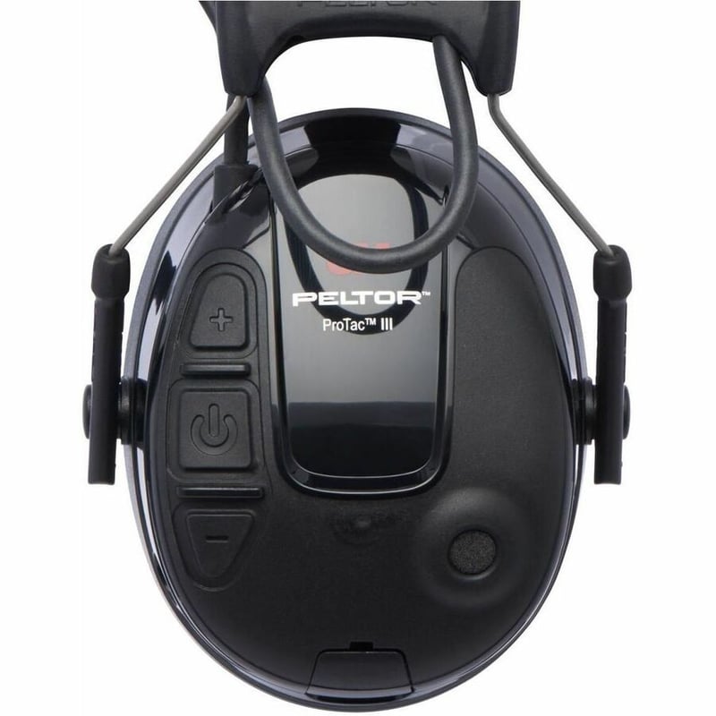 PELTOR PROTAC III SLIM HEADSET BLK HEADBAND/EARMUFFS 21DB NRR - Thumbnail 2