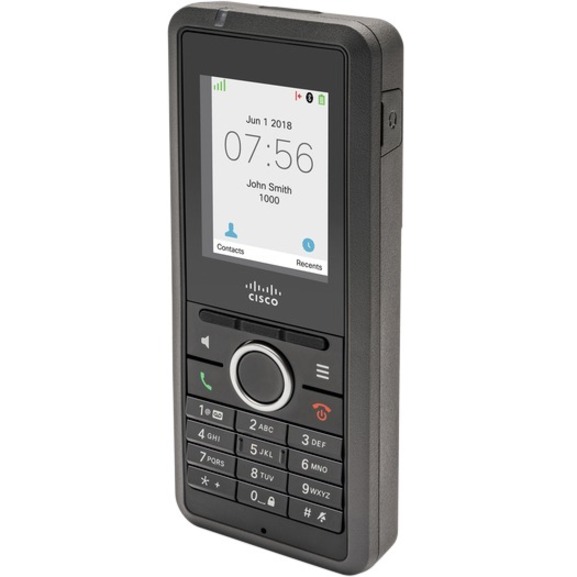 Cisco 6825 IP Phone - Cordless - Cordless - DECT, Bluetooth - Wall Mountable, Surface Mount - Thumbnail 3