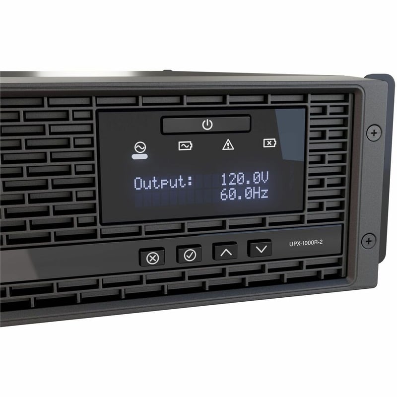 Middle Atlantic NEXSYS Series 2RU 15 Amp UPS Battery Backup Power System with Bank Outlet Control - 1000VA - Thumbnail 2