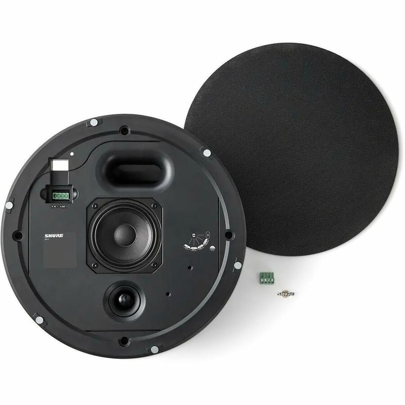 Shure Microflex MXP-5 Ceiling Mountable Speaker - Black - Thumbnail 2